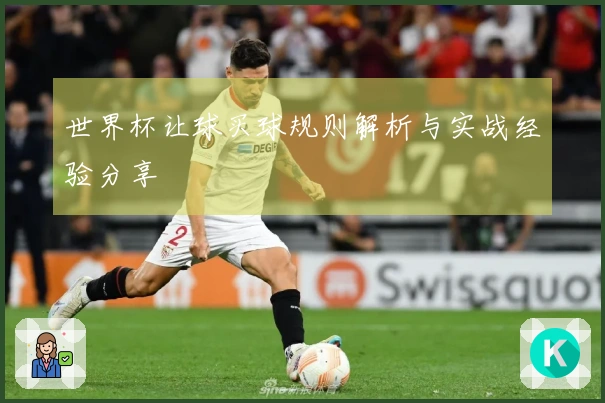 世界杯让球买球规则解析与实战经验分享