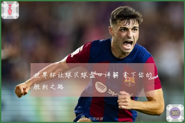 世界杯让球买球盘口详解 拿下你的胜利之路